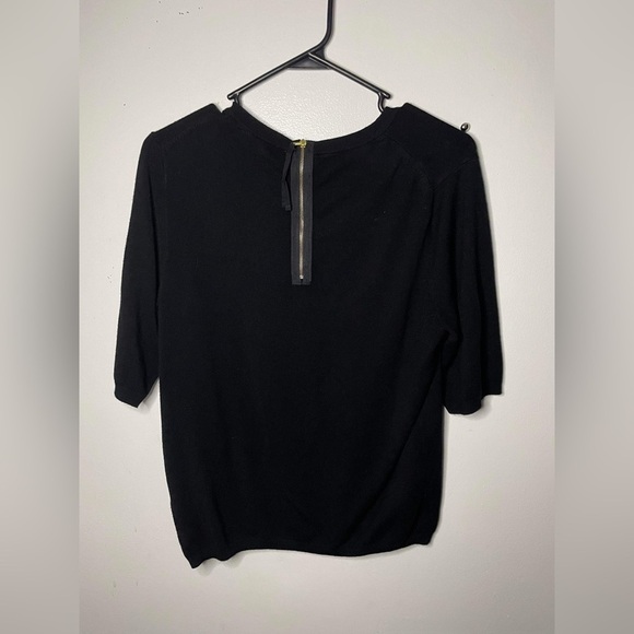 Philosophy, short sleeve, zip, back sweater, size medium - Picture 6 of 7